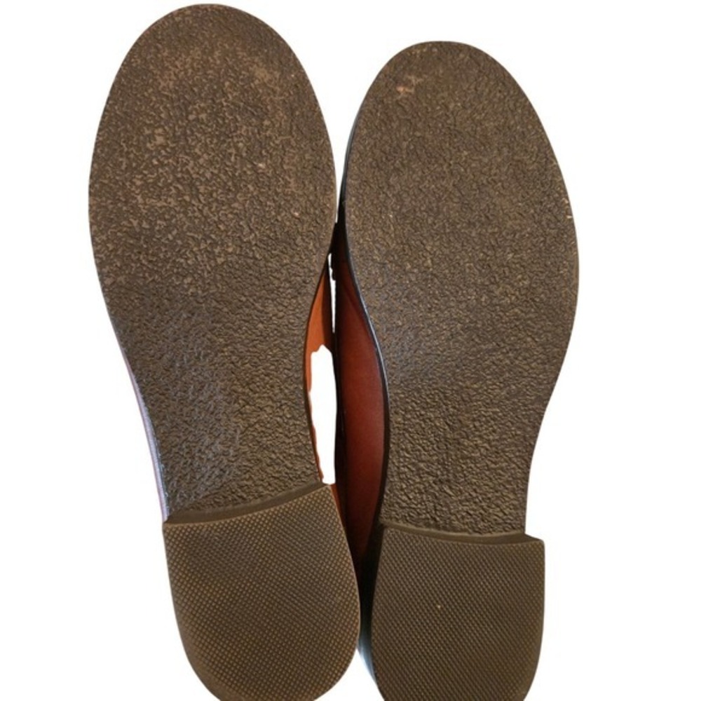 Kelly & Katie Cognac Tassel Loafers Women's 8.5M Preppy Academia Flats - Picture 5 of 7